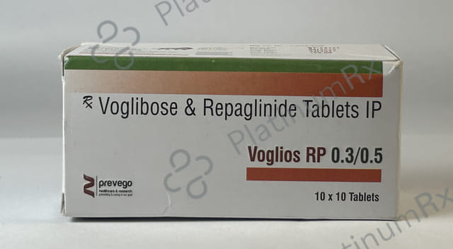 Voglios RP 0.3/0.5mg Tablet 10s