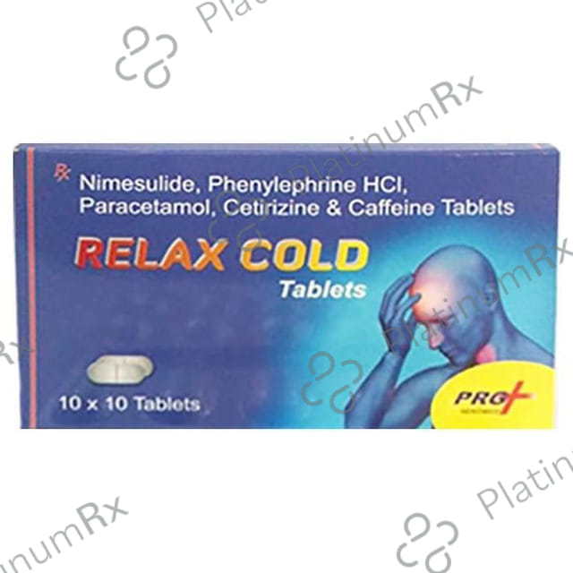 Relax Cold Tablet 10s