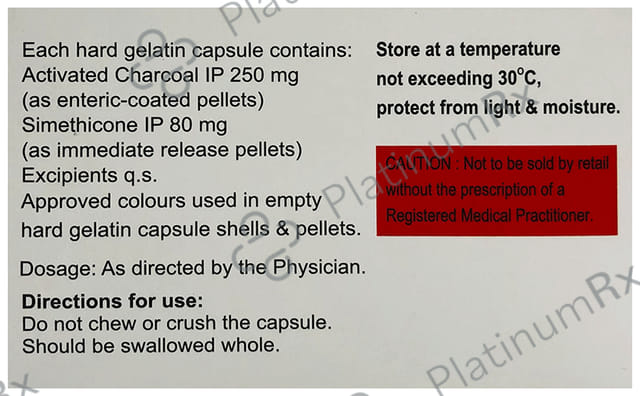 Gastride 250/80mg Capsule 10s