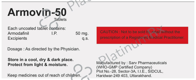 Armovin 50mg Tablet 10s