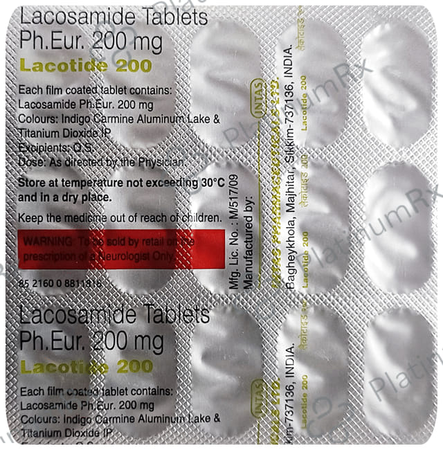 Lacotide 200mg Tablet 15s