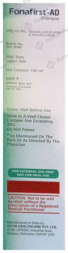 Fonafirst-AD Shampoo