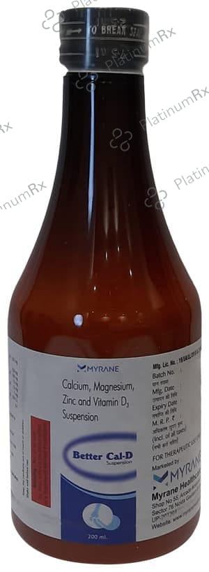Better Cal D Oral Suspension 200ml