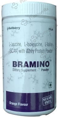 Bramino Whey Protein Powder Orange Sugar Free 200gm