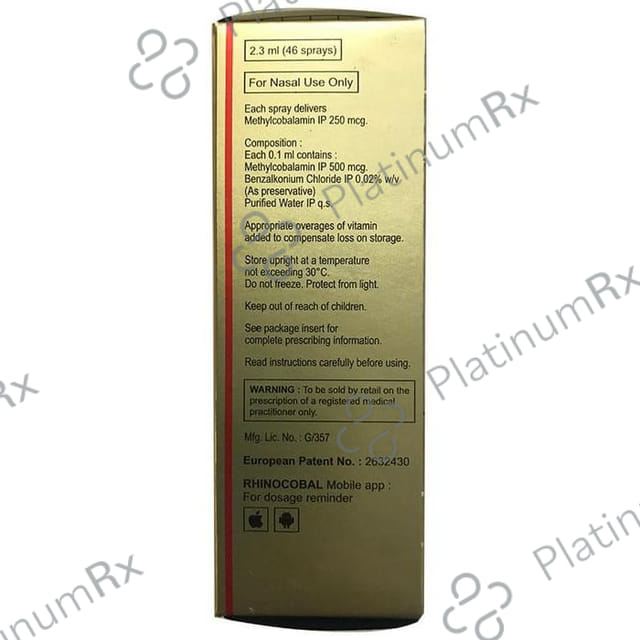 Rhinocobal Nasal Spray 2.3ml