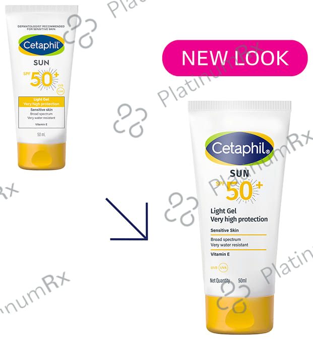 Cetaphil Sun Light Sunscreen SPF 50+ Gel 50ml