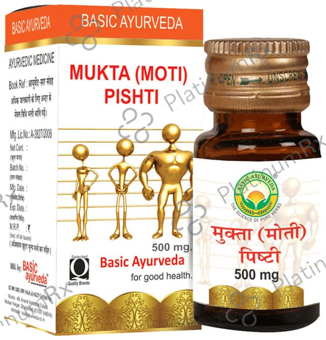 Basic Ayurveda Moti Pishti 500 mg