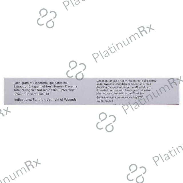 Placentrex 100mg Gel 20gm