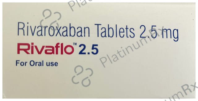 Rivaflo 2.5mg Tablet 10s