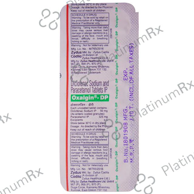 Oxalgin-DP Tablet 10 Tablet