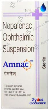 Amnac Opthalmic Suspension 5ml