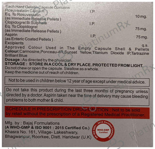 Rosnell Gold 10 Capsule IR