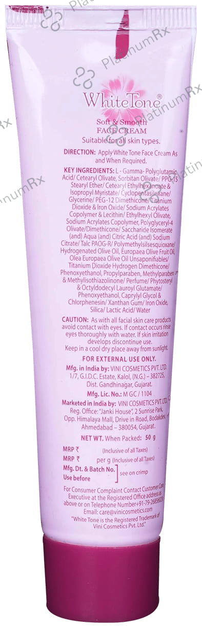 White Tone Soft and Smooth Cream