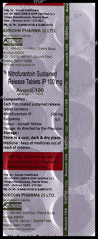 Avonit 100 Tablet SR
