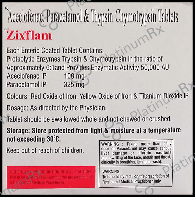 New Zixflam Tablet