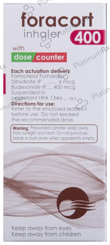 Foracort 6/400mcg Inhaler 120MDI