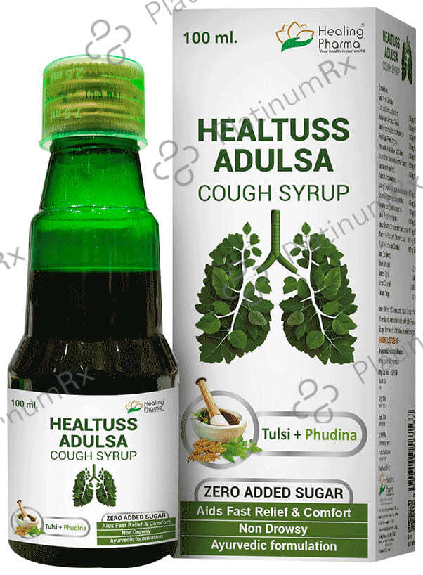 Healing Herbs Healtuss Adulsa Cough Syrup 100ml
