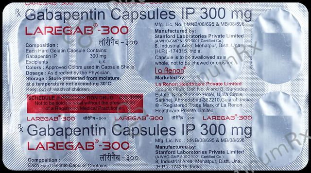 Laregab 300mg Capsule 10s