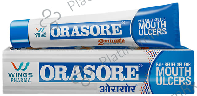 Orasore Mouth Ulcer Relief Oral Dental Gel 12gm