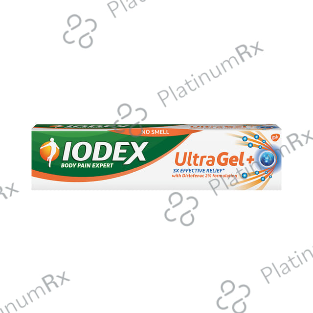 Iodex 2.32% New Ultra Gel + 15gm