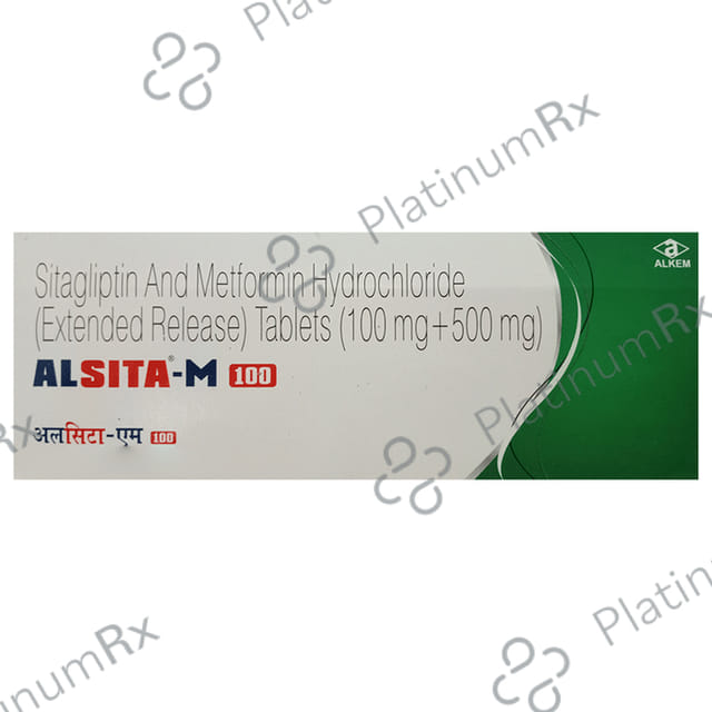 Alsita M 100/500mg Tablet ER 10s