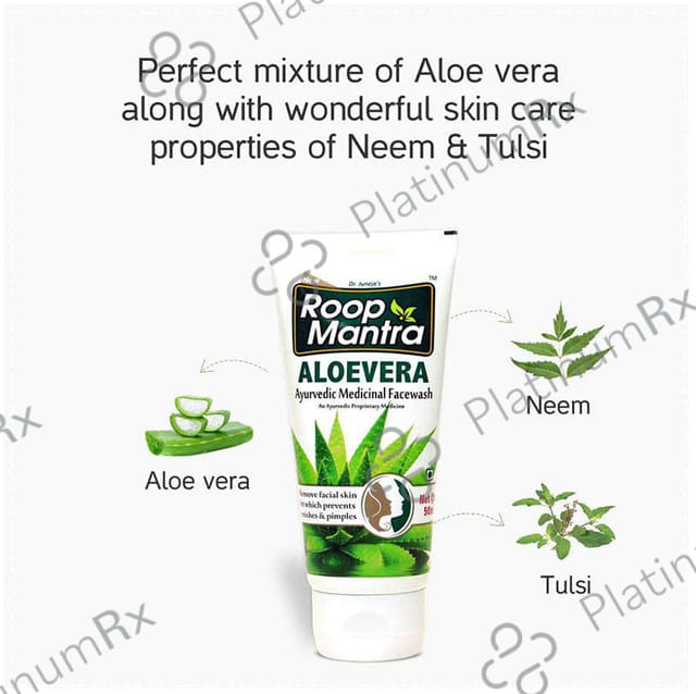 Roop Mantra Aloevera Face Wash 50 ml