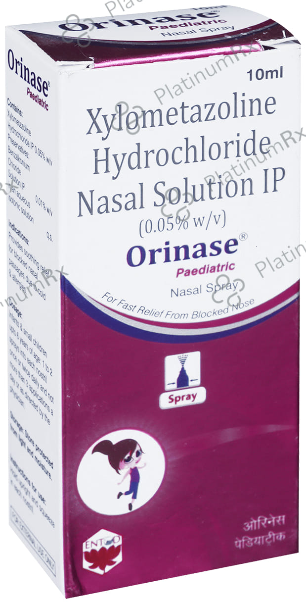 Orinase 0.1% Paediatric Nasal Spray 10ml