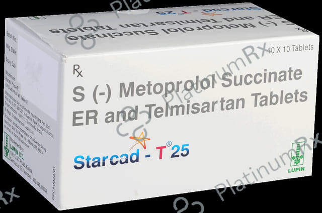 Starcad T ER 25/40mg Tablet 10s