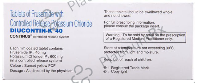 Diucontin-K 40 Tablet CR