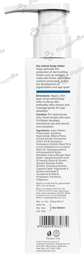 FCL Bio Retinol Body Lotion