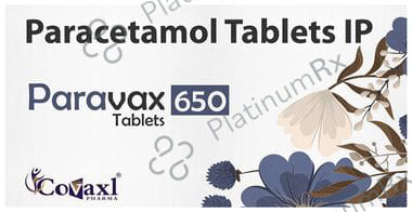 Paravax 650mg Tablet