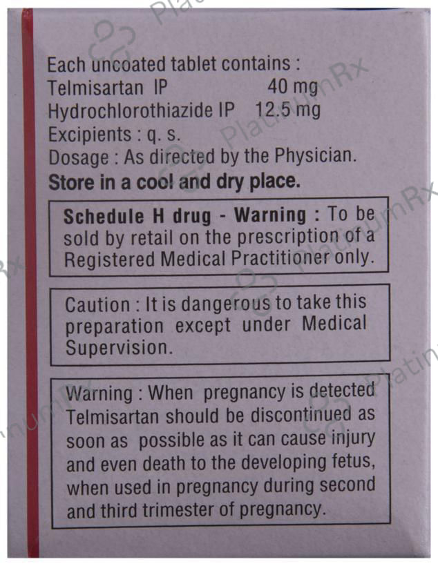 Tazloc H 40/12.5mg Tablet 10s