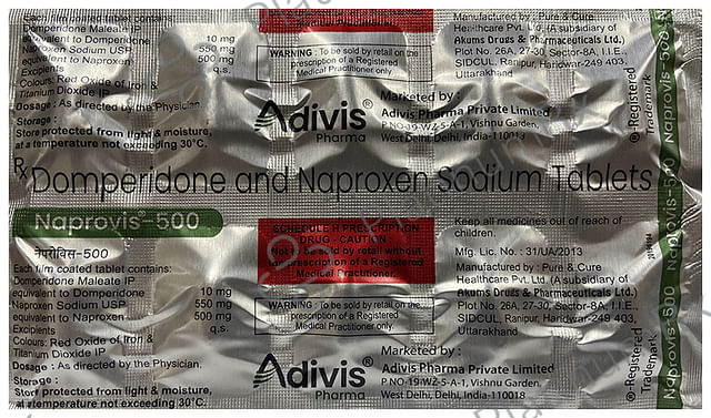 Naprovis 500 Tablet