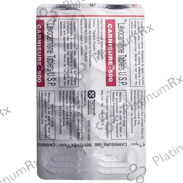 Carnisure 500mg Tablet 10s