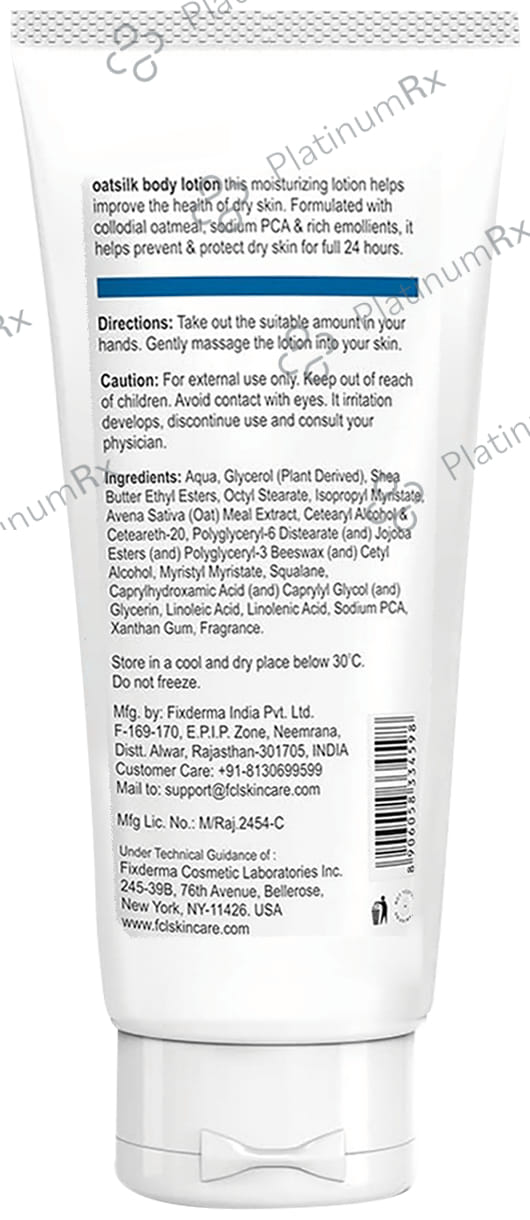 Fixderma FCL Oatsilk Body Lotion
