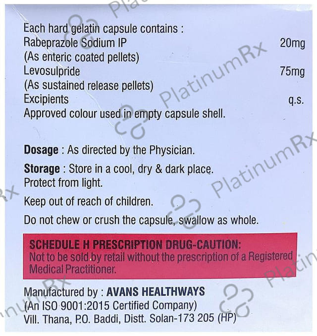 Sulpride-RB Capsule SR