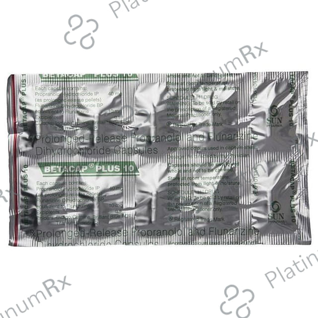 Betacap Plus 10/40mg Capsule SR 10s