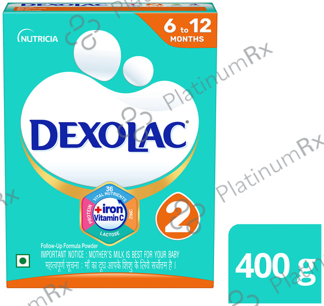 Dexolac 2 Follow Up Formula Powder 400gm