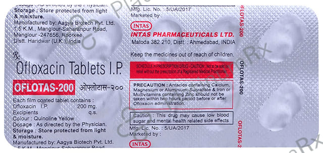 Oflotas 200mg Tablet