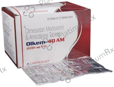 Olkem 40 AM 5/40mg Tablet 15s