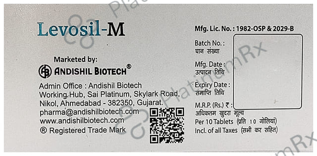 Levosil 5/10mg M Tablet 10s