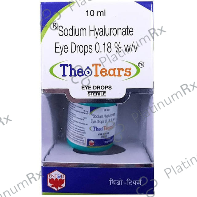 Theo Tears D Eye Drops 10ml