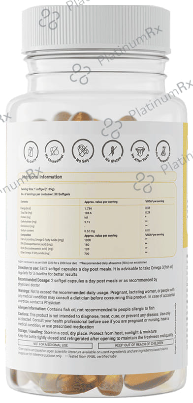 Nudge Omega 3 Softgel Capsule 30s