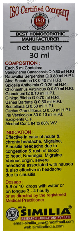 Similia Ache Drop Plus