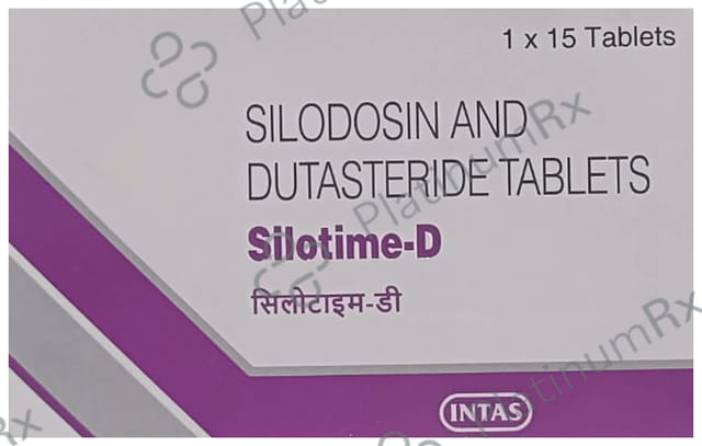 Silotime D 0.5/8mg Tablet 15s