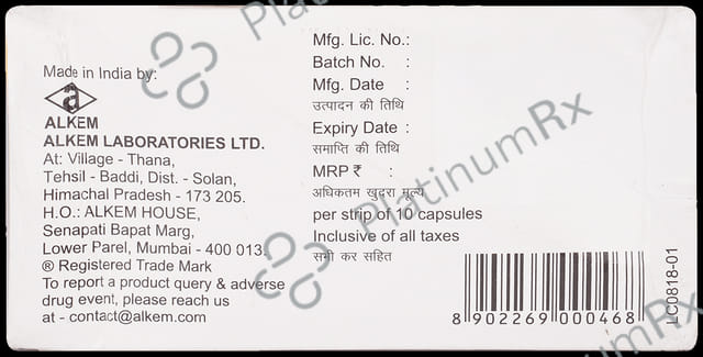 Broadiclox Novo 500 mg Capsule