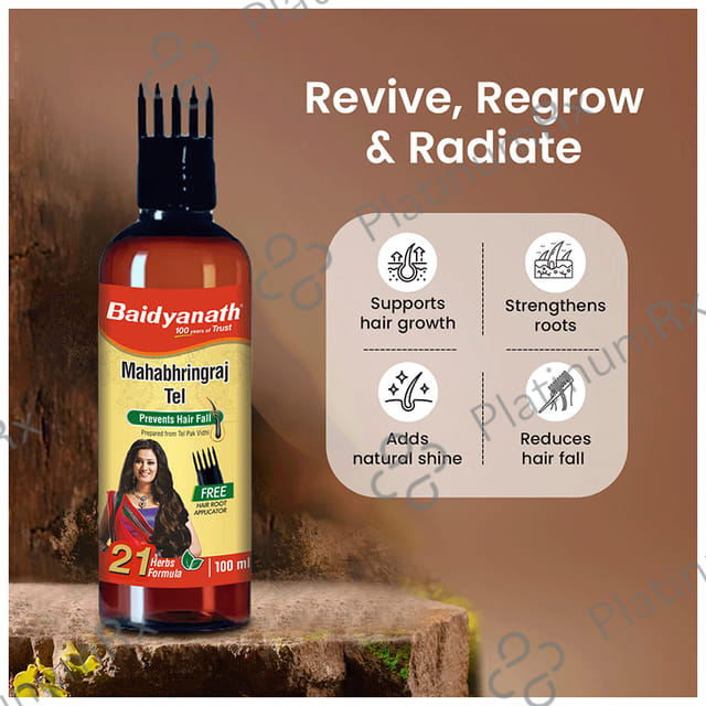 Baidyanath (Noida) Mahabhringraj Tail 100 ml