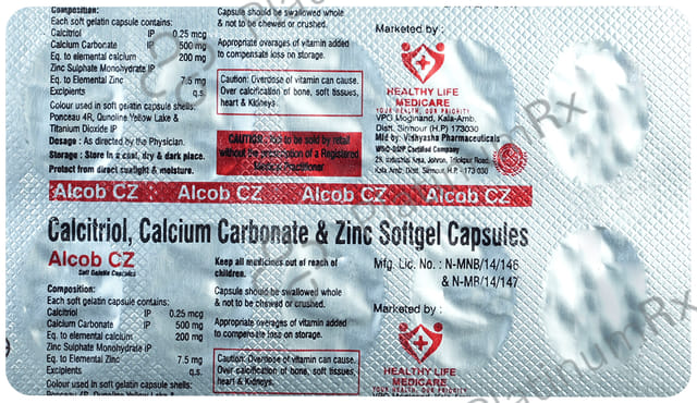 Alcob CZ Soft Gelatin Capsule 10s