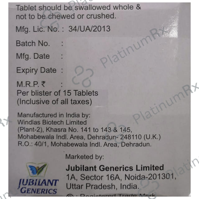 Jubiglim Trio 2 2/500/15mg Tablet PR 10s