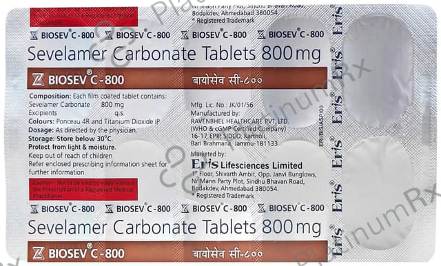 Biosev C 800mg Tablet